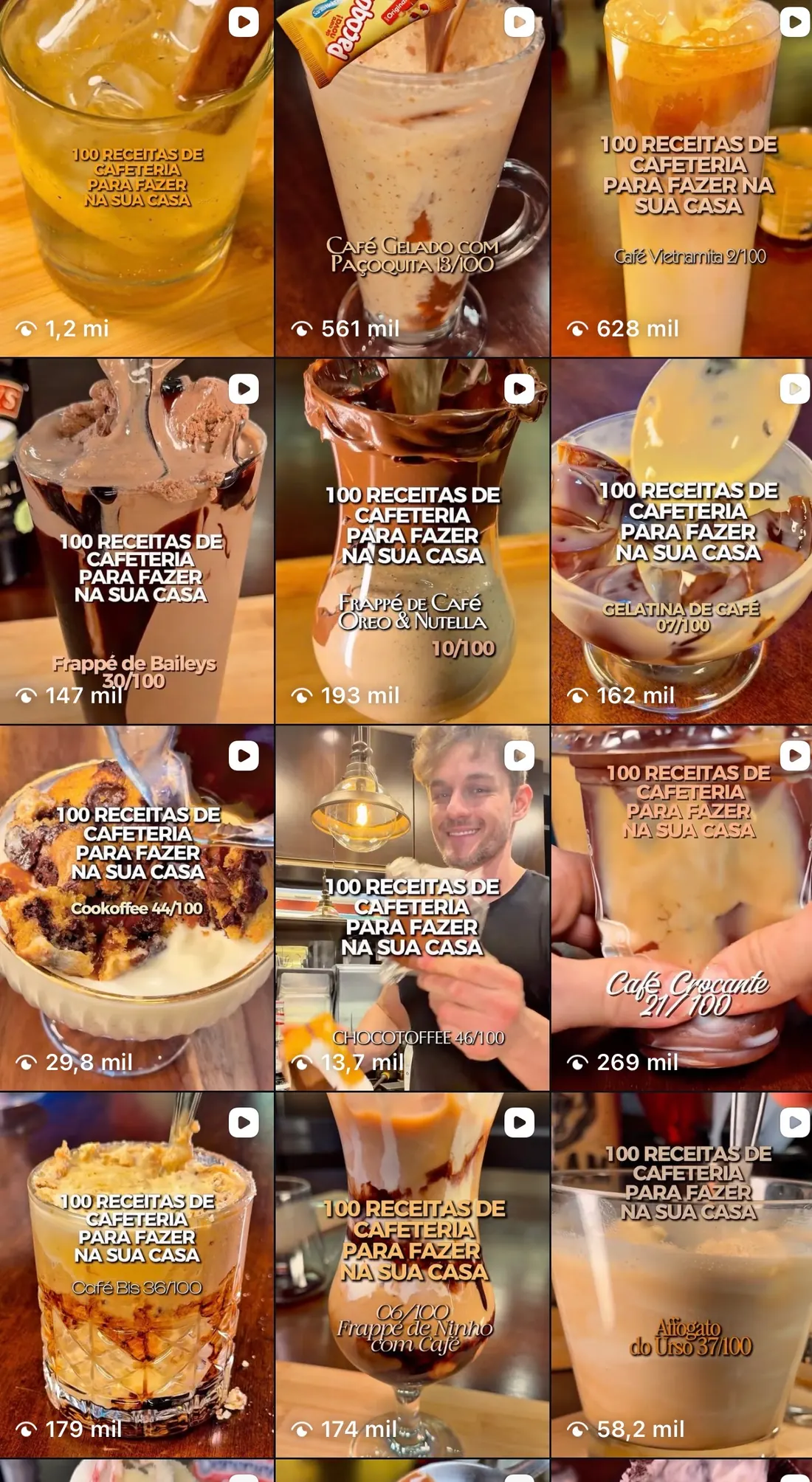 Original series frame: Paçoquita iced coffee