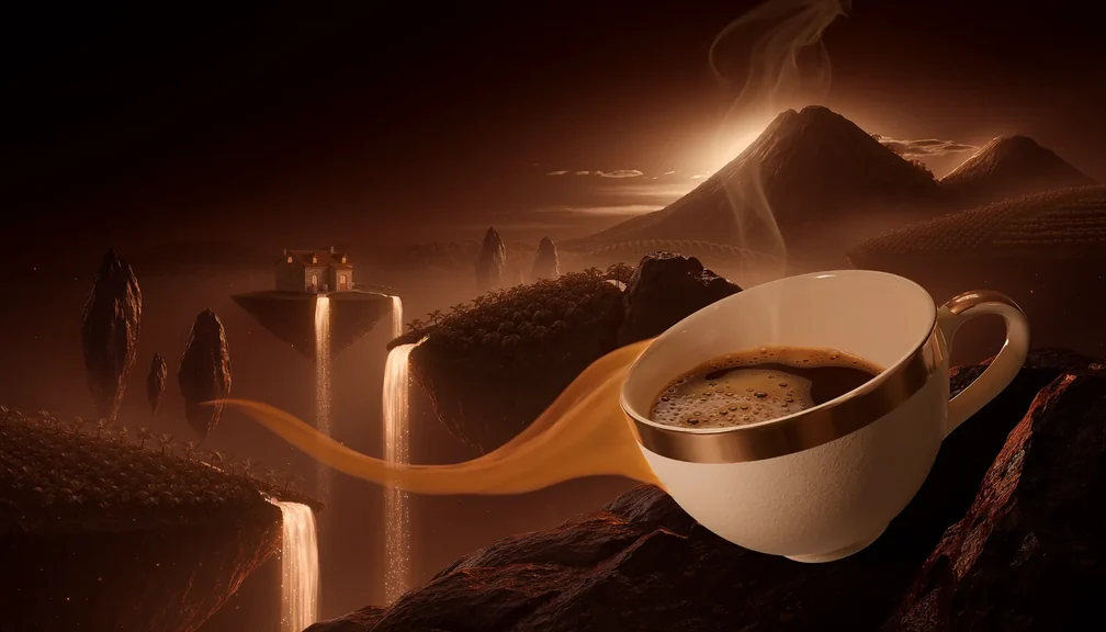 Imagined landscape of The origin